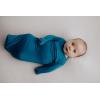 imageThree Little Tots Newborn Baby Knotted Tie Gown  InfantBlue Gown