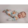 imageThree Little Tots Newborn Baby Knotted Tie Gown  InfantDinosaur Gown