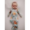 imageThree Little Tots Newborn Baby Knotted Tie Gown  InfantDinosaur Gown