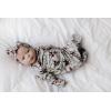 imageThree Little Tots Newborn Baby Knotted Tie Gown  InfantFlower With Bow