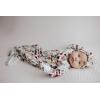 imageThree Little Tots Newborn Baby Knotted Tie Gown  InfantFlower With Bow