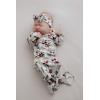 imageThree Little Tots Newborn Baby Knotted Tie Gown  InfantFlower With Bow