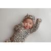 imageThree Little Tots Newborn Baby Knotted Tie Gown  InfantLeopard Gown With Bow