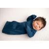 imageThree Little Tots Newborn Baby Knotted Tie Gown  InfantNavy