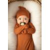 imageThree Little Tots Newborn Baby Knotted Tie Gown  InfantSaddle With Hat