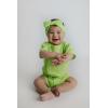 imageThree Little Tots Waffle Knit Knotted Headband Bow Cocoa SandsLime Green