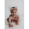 imageThree Little Tots Waffle Knit Knotted Headband Bow Cocoa SandsRose
