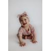 imageThree Little Tots Waffle Knit Knotted Headband Bow Cocoa SandsRose