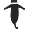 Black Ribbed Bow
