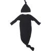 Black Ribbed Hat