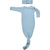 Ribbed Blue Bird With Bow