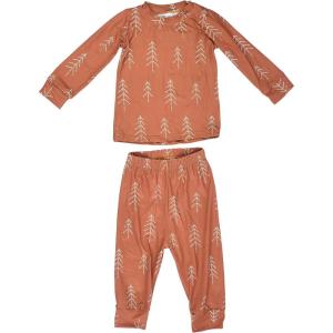 imageThree Little Tots JAMMIES Newborn  6T Kids Unisex Girls ampamp Boys Soft Comfy Pajamas 2pcs Sleepwear Loungewear SetPine