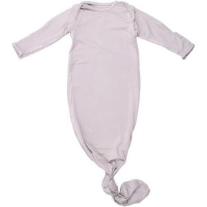 imageThree Little Tots Newborn Baby Knotted Tie Gown  InfantHarbor Mist