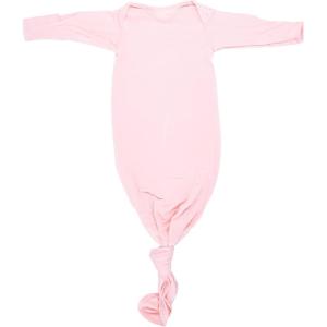 imageThree Little Tots Newborn Baby Knotted Tie Gown  InfantHeavenly Pink Gown