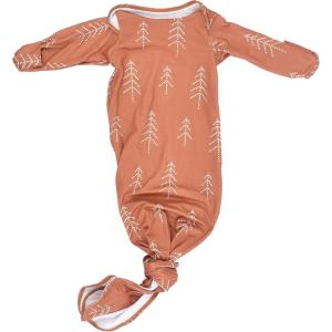 imageThree Little Tots Newborn Baby Knotted Tie Gown  InfantPine Gown