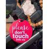imageNo Touching Car Seat Sign Please Dont Touch Little Me Baby Safety No Touching Newborn Baby Car Seat Tag Baby Preemie No Touching Car Seat Sign GreenPink