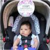 imageTHREE LITTLE TOTS  Please Dont Touch BabyCar Seat Sign or Stroller Tag  CPSIA Safety Tested FlowerFlower
