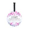 imageTHREE LITTLE TOTS  Please Dont Touch BabyCar Seat Sign or Stroller Tag  CPSIA Safety Tested FlowerFlower