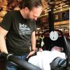 imageTHREE LITTLE TOTS  Please Dont Touch BabyCar Seat Sign or Stroller Tag  CPSIA Safety Tested FlowerWoodlands