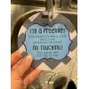 imageThree Little Tots Two Pack  No Kissing and Woodlands No Touching Baby Car Seat and Stroller Signs  CPSIA Safety TestedBoy Preemie
