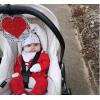imageThree Little Tots Two Pack  No Kissing and Woodlands No Touching Baby Car Seat and Stroller Signs  CPSIA Safety TestedHeart Warrior