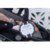 imageThree Little Tots Two Pack  No Kissing and Woodlands No Touching Baby Car Seat and Stroller Signs  CPSIA Safety TestedWoodlands Black White