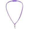 imageSilicone Lanyard for Kids  Safety Breakaway Lanyard for Mask and More Short Lanyard for Adults  CPSIA Safety Tested MauvePurple