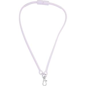imageSilicone Lanyard for Kids  Safety Breakaway Lanyard for Mask and More Short Lanyard for Adults  CPSIA Safety Tested MauveMauve