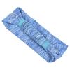 imageThree Little Tots Kids Savior Band headbands with buttons for mask for nurses going out to the gym grocery store or other places to protect your ears BlueBlue