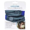 imageThree Little Tots Savior Band headbands with buttons for mask for nurses going out to the gym grocery store or other places to protect your ears BlackOcean Blue
