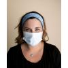 imageThree Little Tots Savior Band headbands with buttons for mask for nurses going out to the gym grocery store or other places to protect your ears BlackCotton Candy