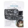 imageThree Little Tots Savior Band headbands with buttons for mask for nurses going out to the gym grocery store or other places to protect your ears Black ampamp WhiteBlack  White