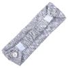 imageThree Little Tots Savior Band headbands with buttons for mask for nurses going out to the gym grocery store or other places to protect your ears Black ampamp WhiteCozy Gray