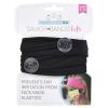 image:imageKids Savior Band headbands with buttons for mask for nurses going out to the gym grocery store or other places to protect your ears  Kids Black