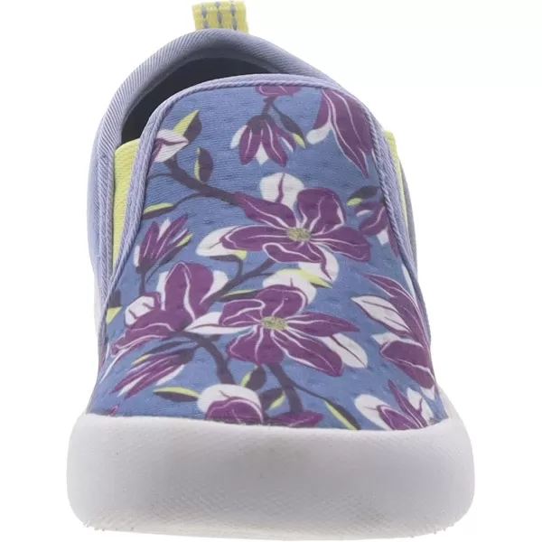imageBOGS UnisexChild Kids Kicker Ii Slip on Shoe SneakerMagnolia Print  Periwinkle