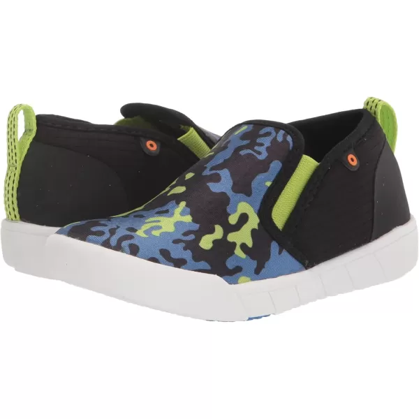 imageBOGS UnisexChild Kids Kicker Ii Slip on Shoe SneakerNeo Camo Print  Black