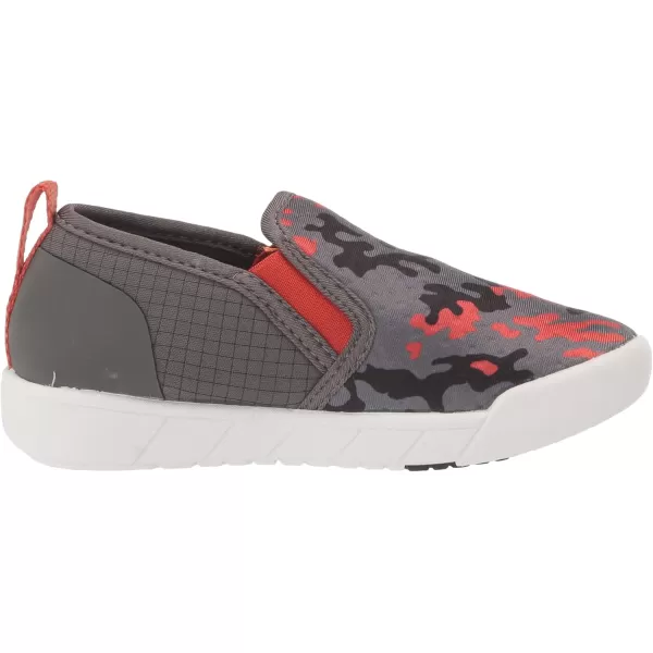 imageBOGS UnisexChild Kids Kicker Ii Slip on Shoe SneakerNeo Camo Print  Gray