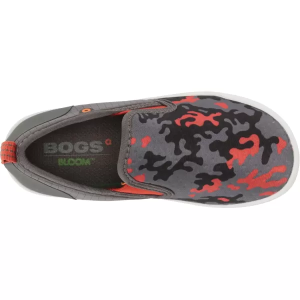 imageBOGS UnisexChild Kids Kicker Ii Slip on Shoe SneakerNeo Camo Print  Gray
