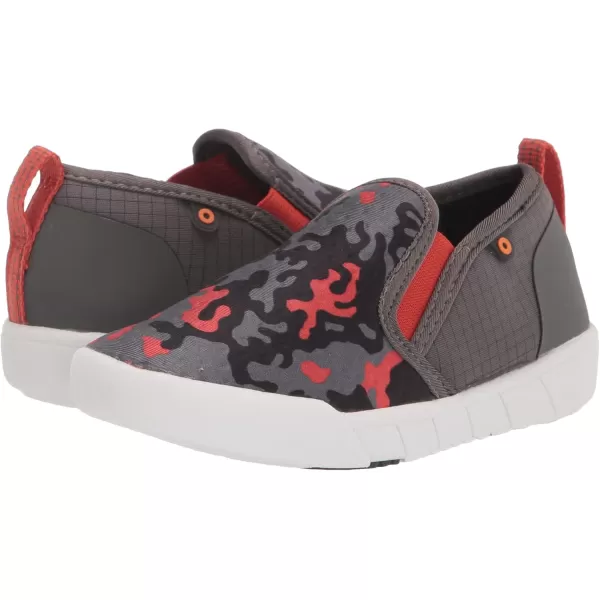 imageBOGS UnisexChild Kids Kicker Ii Slip on Shoe SneakerNeo Camo Print  Gray
