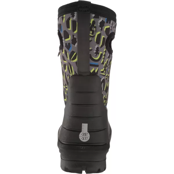 imageBOGS UnisexChild Kids Neo Classic Boot RainAdventure Print  Black