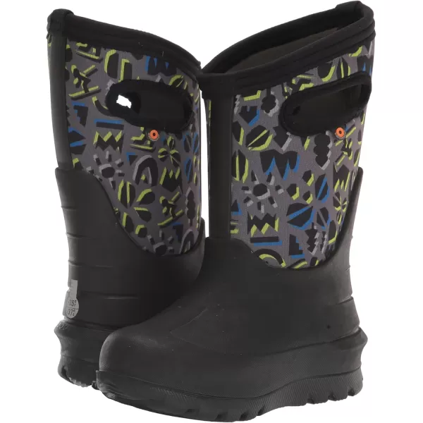 imageBOGS UnisexChild Kids Neo Classic Boot RainAdventure Print  Black