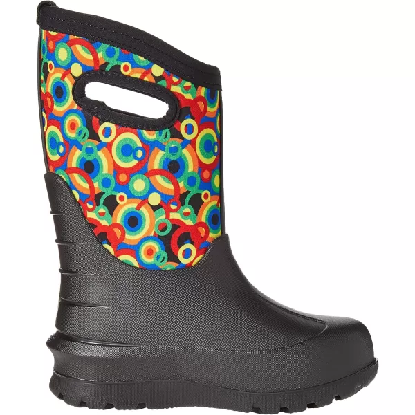 imageBOGS UnisexChild Kids Neo Classic Boot RainCircle Geo Print  Black