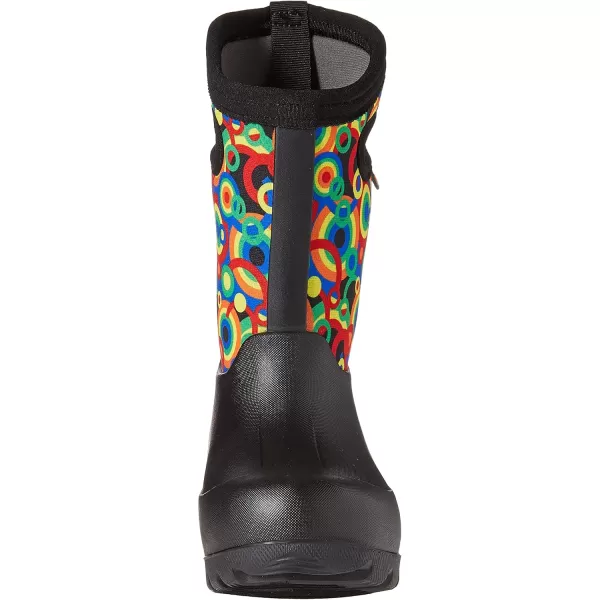 imageBOGS UnisexChild Kids Neo Classic Boot RainCircle Geo Print  Black