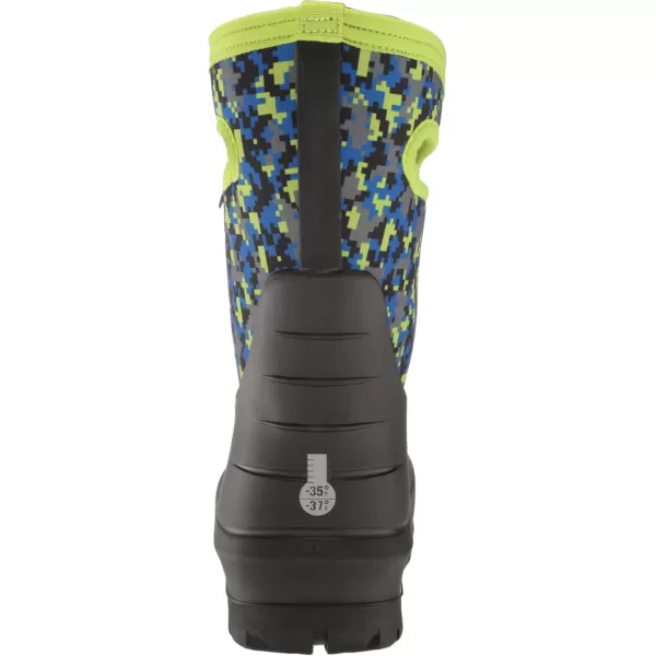 imageBOGS UnisexChild Kids Neo Classic Boot RainDigital Maze Print  Black