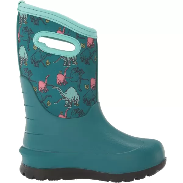 imageBOGS UnisexChild Kids Neo Classic Boot RainGood Dino Print  Teal