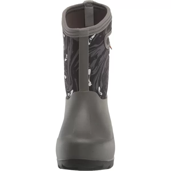 imageBOGS UnisexChild Kids Neo Classic Boot RainSpooky Print  Gray