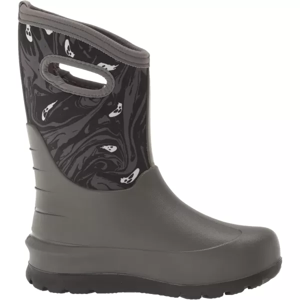 imageBOGS UnisexChild Kids Neo Classic Boot RainSpooky Print  Gray
