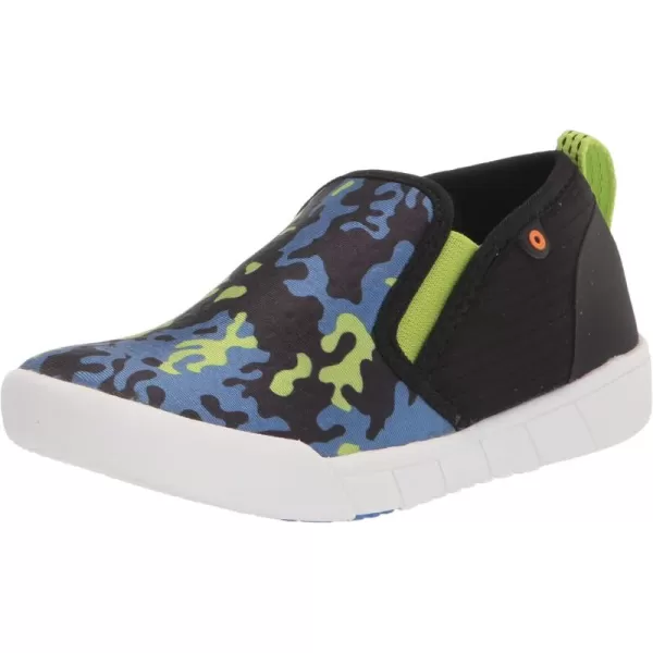 imageBOGS UnisexChild Kids Kicker Ii Slip on Shoe SneakerNeo Camo Print  Black