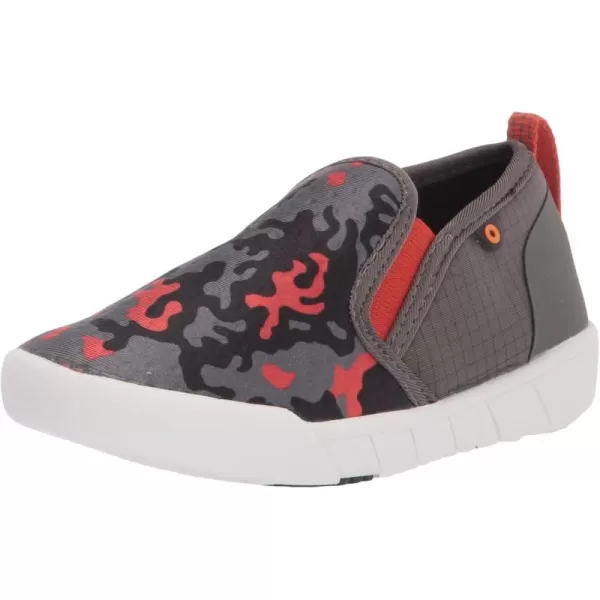 imageBOGS UnisexChild Kids Kicker Ii Slip on Shoe SneakerNeo Camo Print  Gray