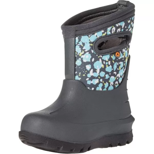 imageBOGS UnisexChild Kids Neo Classic Boot RainAnimal Print  Dark Gray